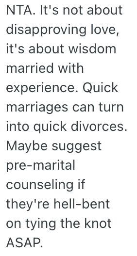 Screenshot 2025 06 04 at 5.33.49 PM Sister Wants To Marry To A Guy Shes Only Known For A Month, But They Told Her Its A Bad Idea