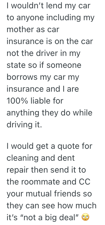 Screenshot 2025 06 04 at 5.36.39 PM His Roommate Abused His Car Borrowing Privilege, So He Wont Let Him Take It Again
