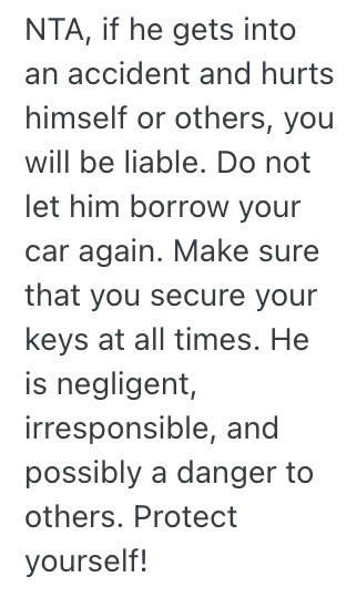 Screenshot 2025 06 04 at 5.37.05 PM His Roommate Abused His Car Borrowing Privilege, So He Wont Let Him Take It Again