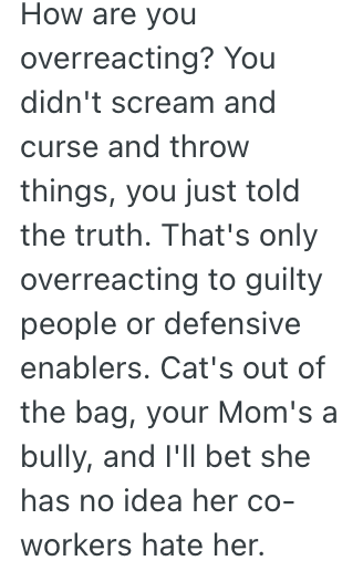 Screenshot 2025 06 04 at 5.45.06 PM Her Mom Told Stories At A Family Gathering About How She Behaves Inappropriately At Work, So She Called Her Out In Front Of Everyone