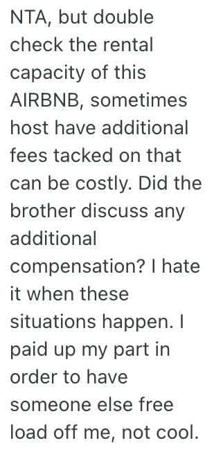 Screenshot 2025 06 04 at 5.58.31 PM His Sister in Law Invited A Bunch Of Extra People On A Vacation, And This Guy Isnt Happy About It