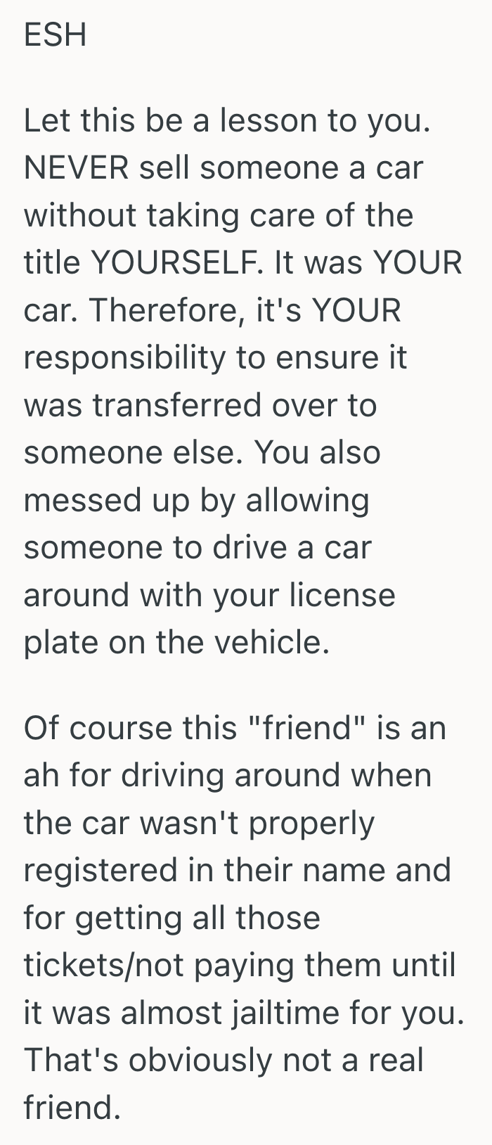 Screenshot 2025 06 05 at 11.30.31 AM They Gave Their Friend A Deal Of A Lifetime On A Used Car, But He Took Advantage Of Their Kindness And Left Them With The Consequences