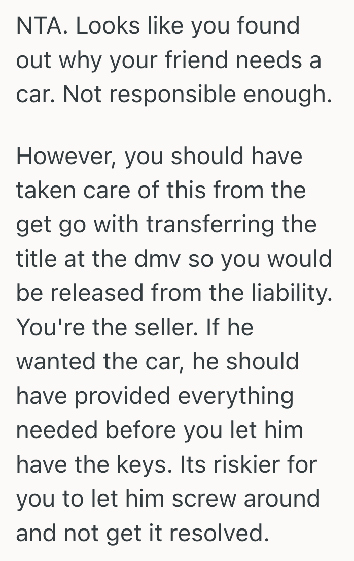 Screenshot 2025 06 05 at 11.31.44 AM They Gave Their Friend A Deal Of A Lifetime On A Used Car, But He Took Advantage Of Their Kindness And Left Them With The Consequences