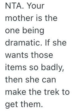 Screenshot 2025 06 06 at 1.07.41 PM Her Mom Wants Her To Pick Up Orders For Her, But The Business Owner Treats Her Horrible So She Refuses To Do It Anymore