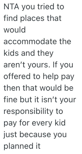 Screenshot 2025 06 06 at 1.11.05 PM She Told Her Sister They Need To Pay For A Family Vacation Equally, But Her Sister Is Mad That She Has To Pay For Her Own Kids
