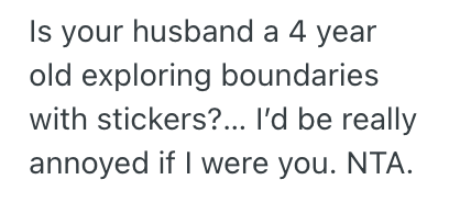 Screenshot 2025 06 07 at 4.00.40 PM Womans Husband Put Stickers On Her Car, And When She Took Them Off He Got Mad At Her