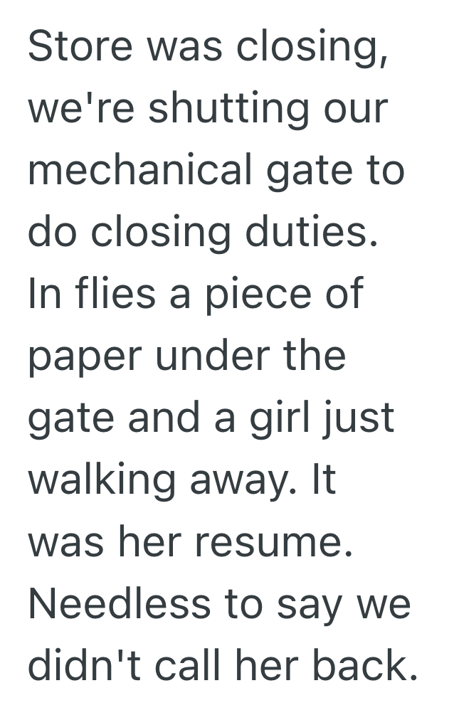 Screenshot 2025 06 07 at 6.34.40 PM He Insulted The Staff While Demanding A Job, So They Showed Him The Door Instead Of An Application