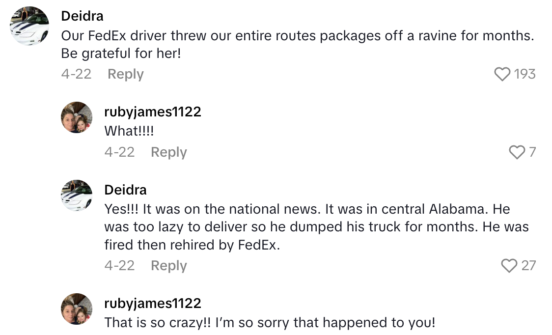 Screenshot 2025 06 08 at 10.08.58 AM A FedEx Delivery Driver Thought This Womans Sleeping Dog Had Passed Away, So She Alerted The Owner