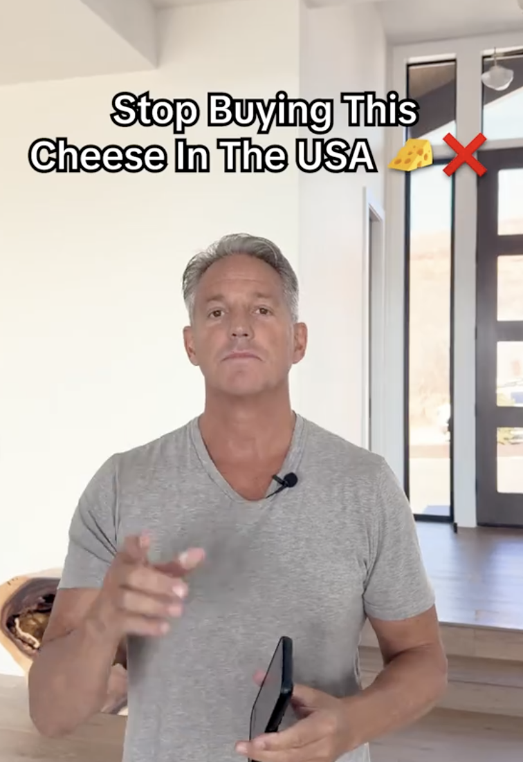 man talking to a camera