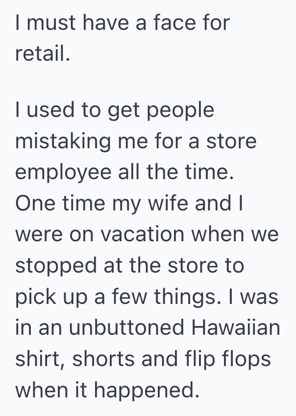 Screenshot 2025 06 08 at 12.18.31 PM The Polo Of An Unsuspecting Customer Coincidentally Matched The Store Uniform, So A Swarm Of Shoppers Mistook Him For The Staff