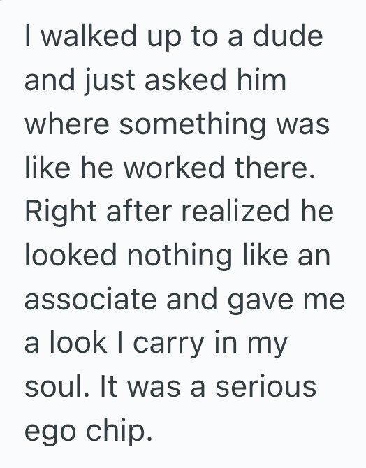 Screenshot 2025 06 08 at 12.21.00 PM The Polo Of An Unsuspecting Customer Coincidentally Matched The Store Uniform, So A Swarm Of Shoppers Mistook Him For The Staff