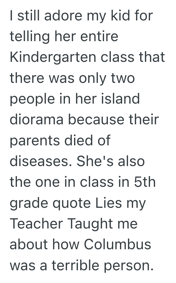 Screenshot 2025 06 08 at 3.46.40 PM Teacher Refused To Gloss Over The Ugliness Of The Past, So Their History Project On Christopher Columbus Sparked Controversy With The Schools Principal