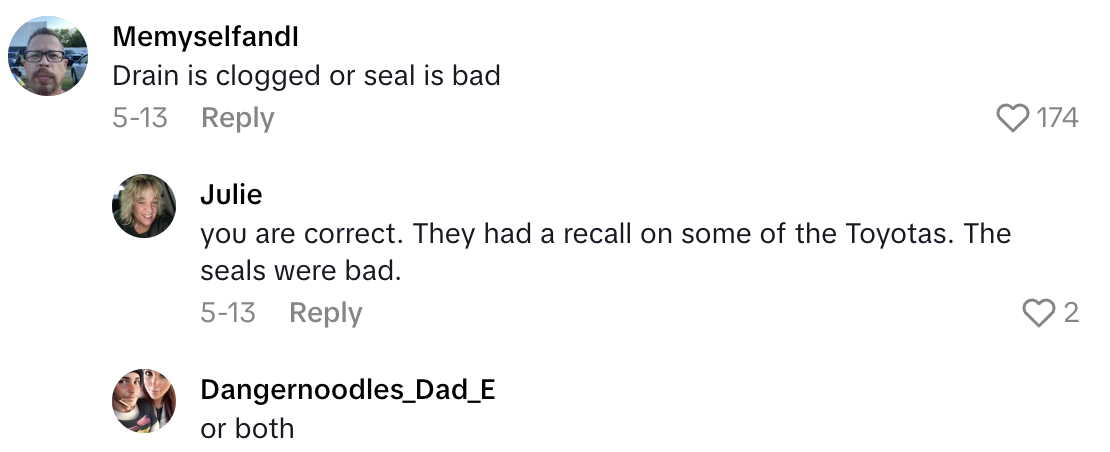 Screenshot 2025 06 08 at 6.01.28 PM Driver Said Water Is Leaking Into Her New Car And No One At The Dealership Will Return Her Phone Calls