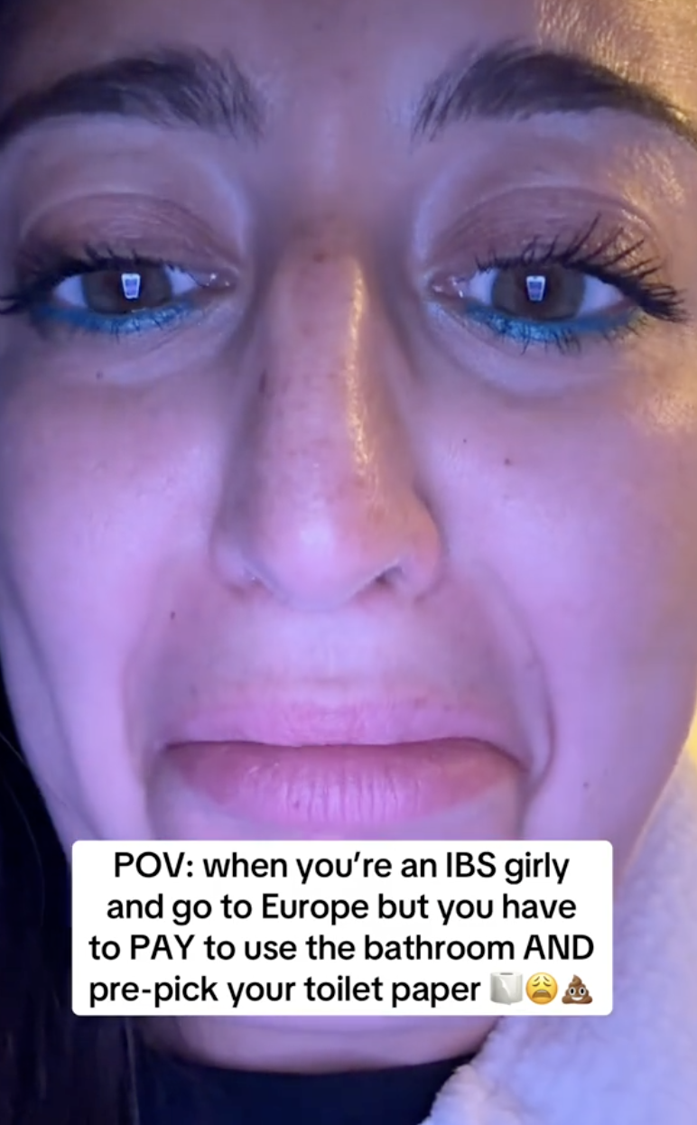 close up of a woman's face