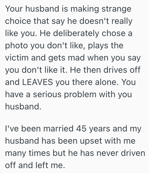 Screenshot 2025 06 09 at 16.01.57 Her Husband Posted A Photo Of Her Online, And He Didnt Take His Wifes Horrified Criticism Well At All