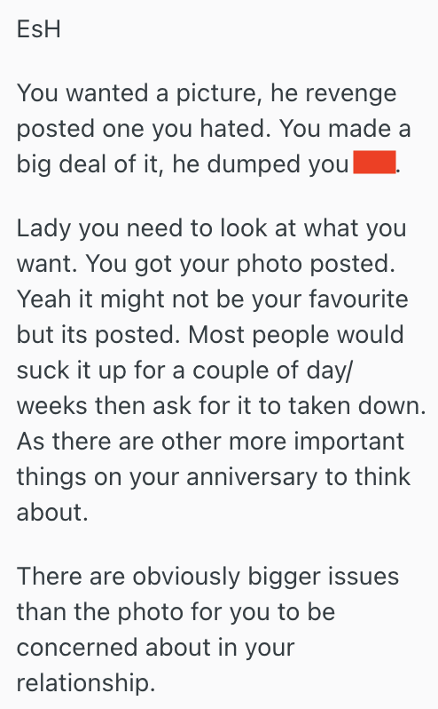 Screenshot 2025 06 09 at 16.03.58 1 Her Husband Posted A Photo Of Her Online, And He Didnt Take His Wifes Horrified Criticism Well At All