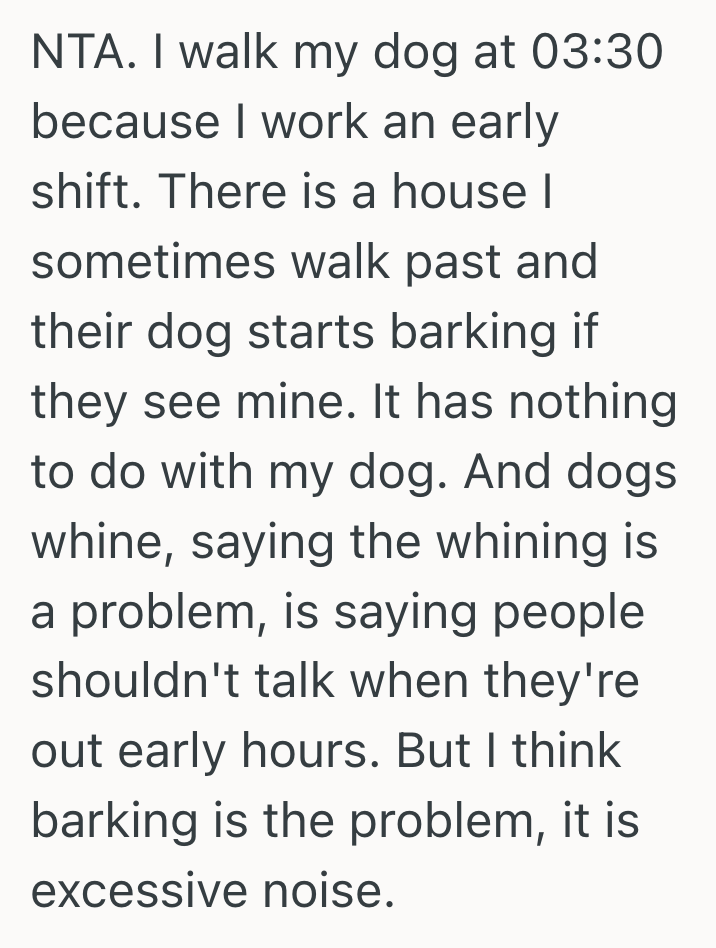 Screenshot 2025 06 10 at 10.29.33 AM Homeowner Followed Their Routine Of Walking Their Dogs At 5 AM, But Tensions Rose When Noise Spread Through The Neighborhood