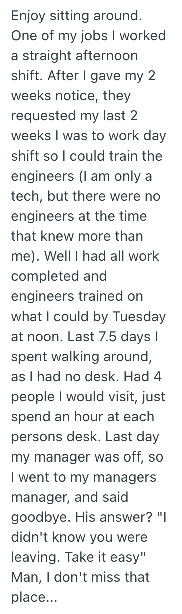 Screenshot 2025 06 10 at 6.08.18 PM Manager Said They Had To Work For 2 Months Instead Of 2 Weeks Before They Left Their Job, So They Got Paid For 2 Months to Do Nothing