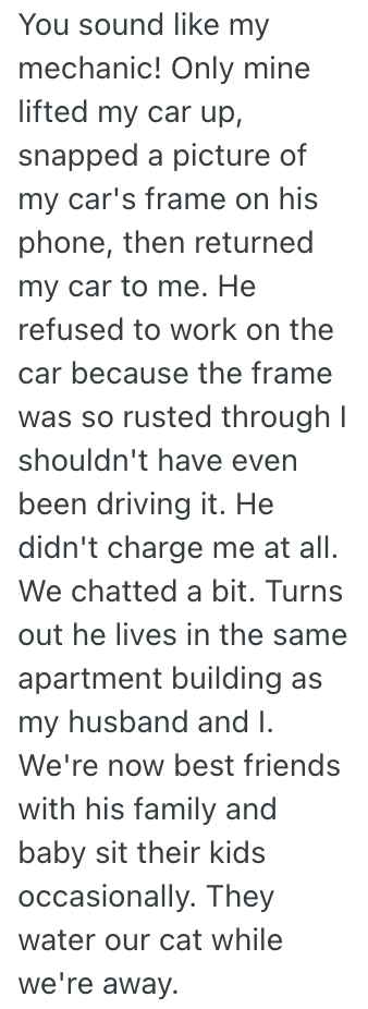 Screenshot 2025 06 10 at 6.53.40 PM Woman Came Into This Mechanics Shop Worried About Her Car, And He Fixed it Up Free Of Charge Because Someone Else Was Ripping Her Off