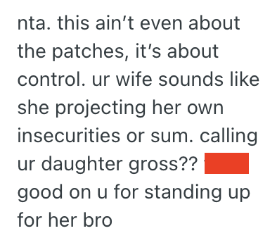 Screenshot 2025 06 11 at 10.06.20 PM Mom Doesnt Want Her Daughter To Wear Pimple Patches, So She Got Upset At Her Husband When He Argued That Theres Nothing Wrong With Them