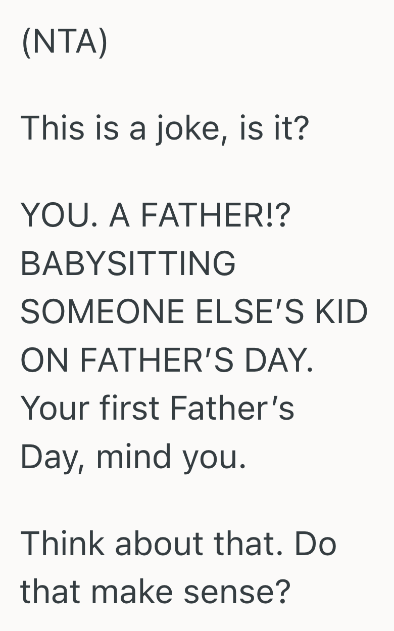 Screenshot 2025 06 11 at 11.32.07 AM New Dad Wanted To Celebrate His First Fathers Day With Immediate Family, So He Declined To Watch His Girlfriend’s Nephew That Day