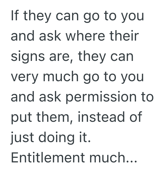 Screenshot 2025 06 11 at 12.15.03 AM People Always Put Yard Sale Signs In Her Yard Without Permission, So She And Her Husband Throw The Signs Out Without Asking
