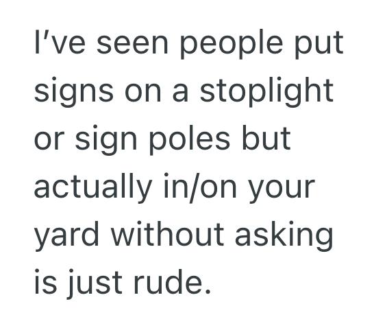 Screenshot 2025 06 11 at 12.15.50 AM People Always Put Yard Sale Signs In Her Yard Without Permission, So She And Her Husband Throw The Signs Out Without Asking