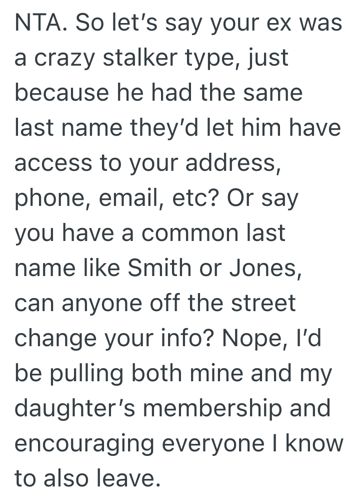 Screenshot 2025 06 11 at 7.42.46 PM Mom Signed Her Daughter Up For Classes At The Gym, But Then She Realized Her Daughters Stepmom Had Gotten The Gym To Change The Contact Information