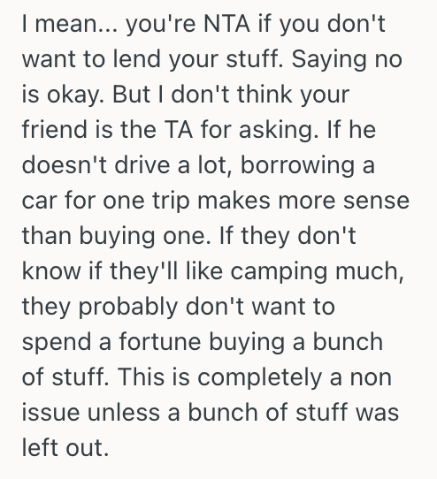 Screenshot 2025 06 11 at 8.24.15 PM His Friend Always Wants To Borrow His Stuff Including His Car, And He Doesnt Know How To Say No Without Offending Him
