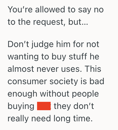 Screenshot 2025 06 11 at 8.25.49 PM His Friend Always Wants To Borrow His Stuff Including His Car, And He Doesnt Know How To Say No Without Offending Him