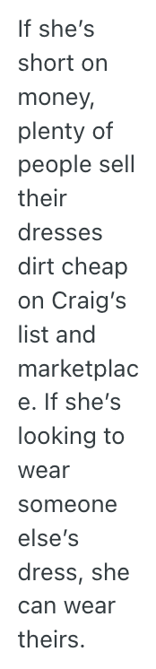 Screenshot 2025 06 12 at 10.14.57 AM Bride Stuns Her Sister By Stating She Wants To Wear Her Sisters Exact Wedding Dress, But The Surprise Doesnt Go Over Well