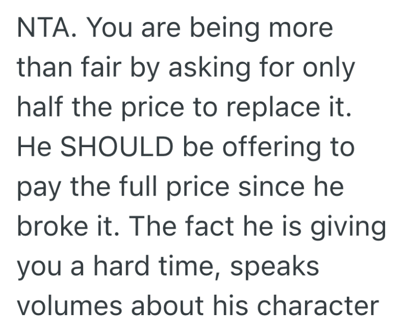 Screenshot 2025 06 12 at 8.50.52 AM e1749732754842 Boyfriend Spills Booze On Her MacBook, And Then Says Shes Overreacting By Asking Him To Split The Cost Of A New One