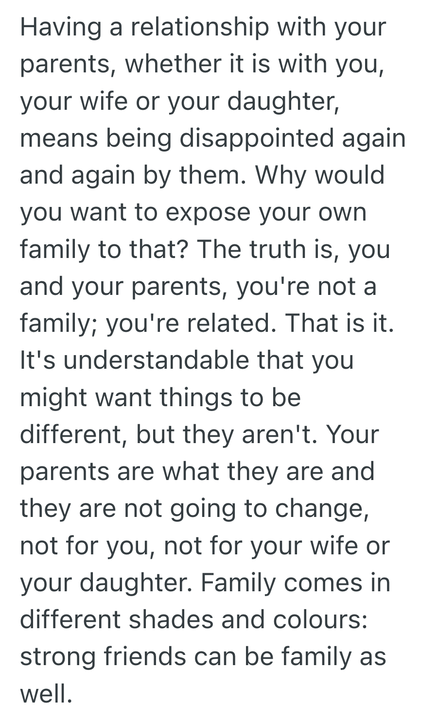 Screenshot 2025 06 13 at 11.55.46 AM His Estranged Parents Always Chose Their Own Plans Over Family Time, So He Chose To Protect His Daughter From The Disappointments He Faced