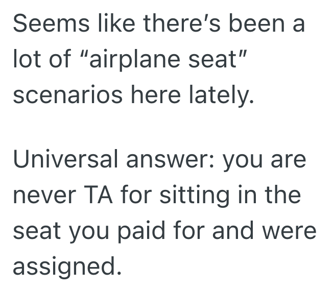 Screenshot 2025 06 13 at 6.36.45 PM Rude Man Tries To Convince Another Airplane Passenger To Let Him Have The Seat Next To His Wife, But She And Another Passenger Shut That Idea Down