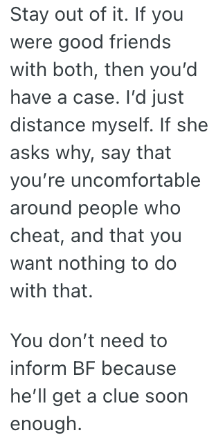 Screenshot 2025 06 14 at 1.49.36 PM A Friend In A Dance Class Told Her She Cheated On Her Boyfriend, And Now Shes Debating Whether Or Not To Tell Him About It.