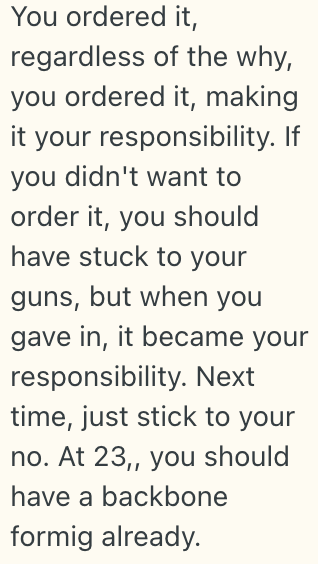 Screenshot 2025 06 14 at 1.52.50 PM Her Friends Pressured Her To Order A Boozy Drink After She Repeatedly Said No, So She Refused To Pay For It When They Went Ahead