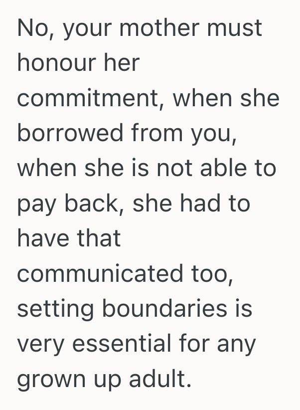 Screenshot 2025 06 14 at 11.31.24 AM Her Mother Ignored Her Calls And Broke Her Promise To Pay Back A Loan, So She Snapped In Anger But Ended Up Losing More Than Just Her Money