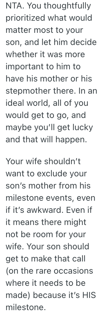 Screenshot 2025 06 14 at 12.54.21 PM His Wife Wants To Go To His Sons Graduation Instead Of His Ex Wife, So He Let His Son Choose And He Picked His Mom