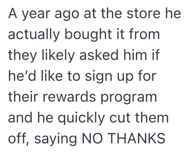 Screenshot 2025 06 14 at 4.47.32 PM Customer Demands A Receipt For An Item He Purchased The Previous Year, But The Cashier Has No Way To Look That Up