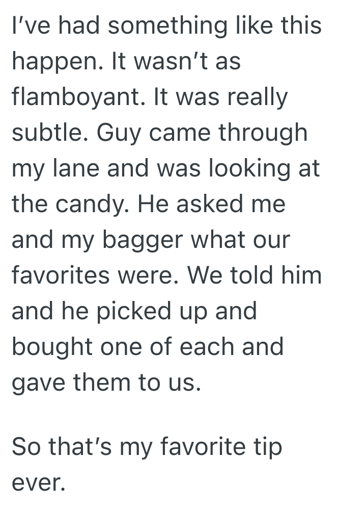 Screenshot 2025 06 14 at 7.57.55 PM Store Employee Helps Customer Find What Hes Looking For, And The Customer Is So Grateful That He Buys Them A Snack