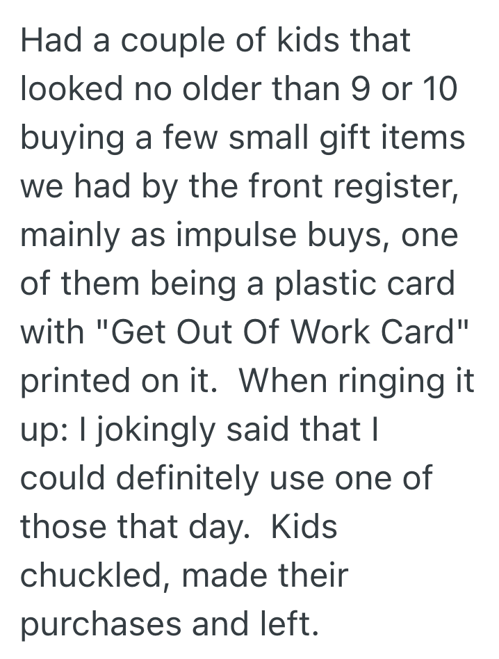 Screenshot 2025 06 14 at 7.59.15 PM Store Employee Helps Customer Find What Hes Looking For, And The Customer Is So Grateful That He Buys Them A Snack