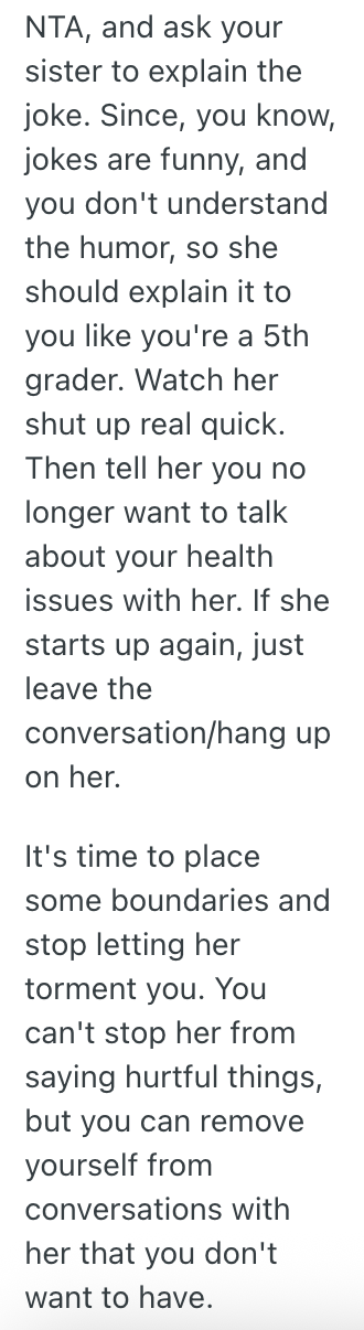 Screenshot 2025 06 15 at 3.36.11 PM Her Sister Told This Woman Shell Never Be Able To Have Kids, And She Burst Into Tears