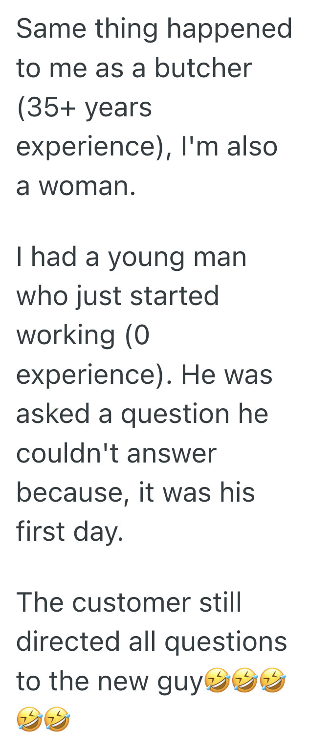 Screenshot 2025 06 15 at 3.53.57 PM Customers Views Made Him Reject A Female Employees Assistance, So Her Teammate Used Malicious Compliance To Stand Up For Her And Prove Her Worth
