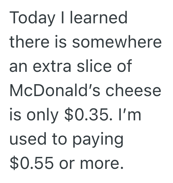 Screenshot 2025 06 15 at 4.06.18 PM Customer Paid Extra For A Slice Of Cheese On His Burger, So He Took A Silly And Gross Stand When It Didn’t Show Up