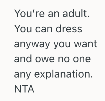 Screenshot 2025 06 16 at 2.57.00 PM Adult Daughter Likes To Wear Casual Clothes That Arent Very Feminine, But Her Mother Thinks She Should Start Dressing Nicer