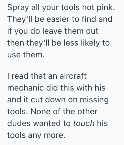 Screenshot 2025 06 17 at 1.21.40 AM Woman Watched Her Dad And Brother Mess Up The Garage Over And Over Again, So She Came Up With A Foolproof Solution