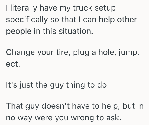 Screenshot 2025 06 17 at 14.22.50 He Asked A Stranger For Help When His Car Broke Down, But His Response Had Him Wondering Whether Hed Crossed A Line