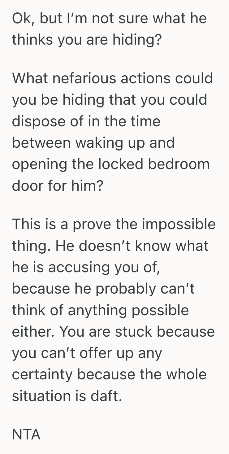 Screenshot 2025 06 17 at 4.17.17 PM She Locked The Bedroom Door To Feel Safe While Home Alone, But Her Husband Accused Her Of Hiding Something When He Couldnt Get In