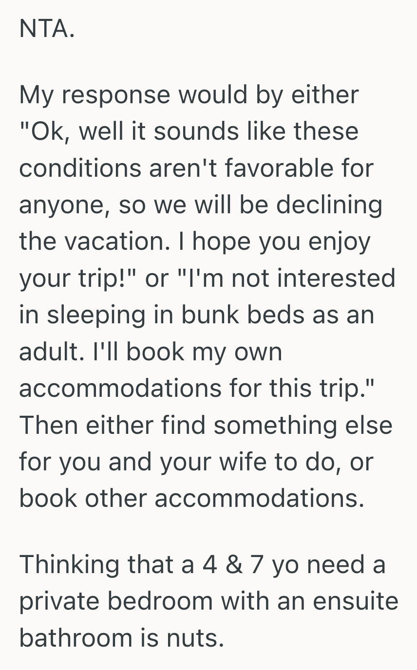 Screenshot 2025 06 18 at 1.08.59 PM A Family Vacation Promised Rest And Relaxation, So It Stung When They Were Assigned The Worst Spot In The House