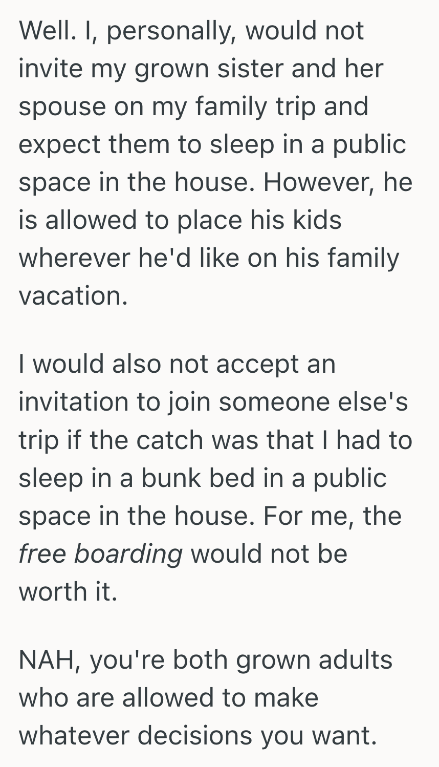Screenshot 2025 06 18 at 1.10.29 PM A Family Vacation Promised Rest And Relaxation, So It Stung When They Were Assigned The Worst Spot In The House